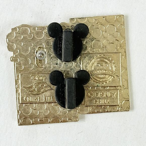 Disney Cruise Line Trading Pins - 2010 Mickey & 2011 Tinker Bell - Lot Of 2 - Picture 3 of 7
